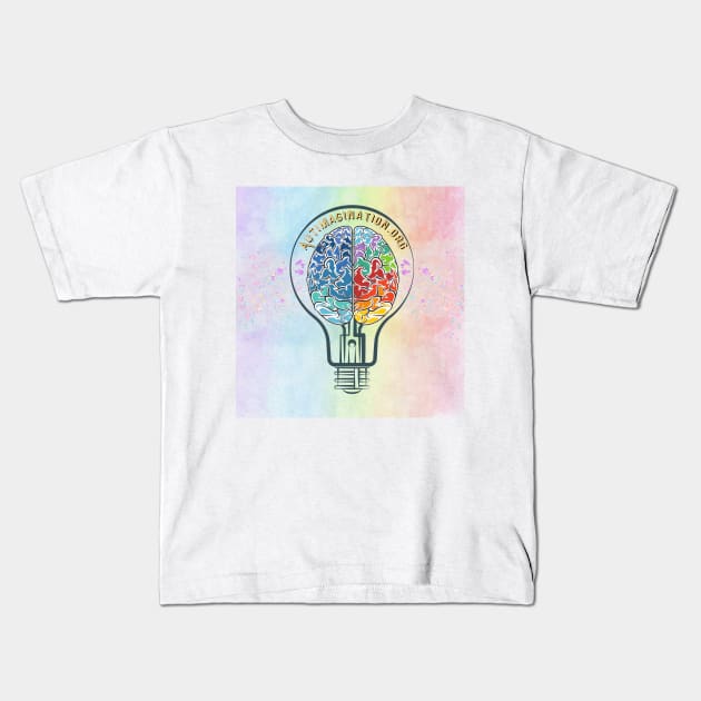 Official Autimagination Shirt Kids T-Shirt by Autimagination Media